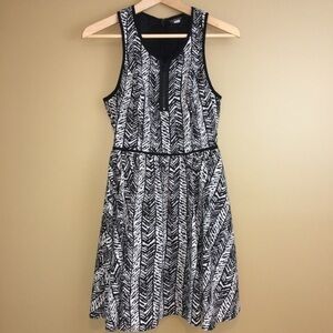 Topshop Zip Detail Dress